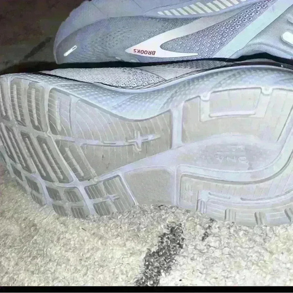 Brooks Womens Adrenaline GTS 22 Running Shoes Blue/White/Rose Size 10 - Picture 6 of 9